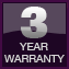 This product comes with at 3 Years Warranty